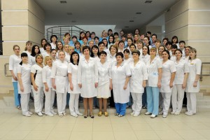 Сестринский коллектив анестезиолого-операционно-реанимационной службы