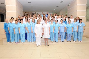 Сестринский коллектив хирургической службы