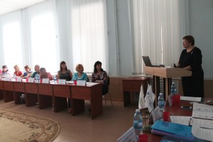 Второй день семинара. Преподаватель И.В. Иващенко. Обучение пациента