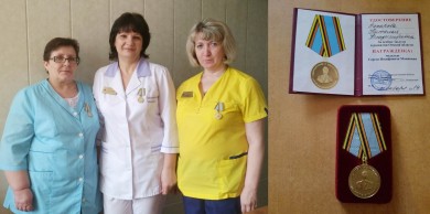 Поздравляем медицинских сестер гематологического отделения ОДКБ